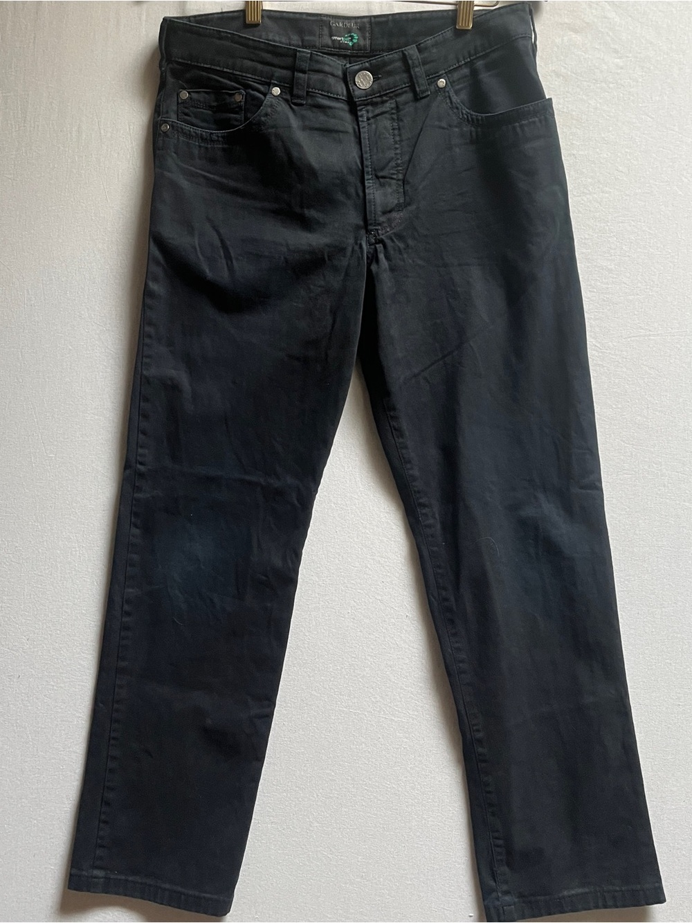 Gardeur Men's Black Straight-Leg Jeans Smartcel Nevio 34